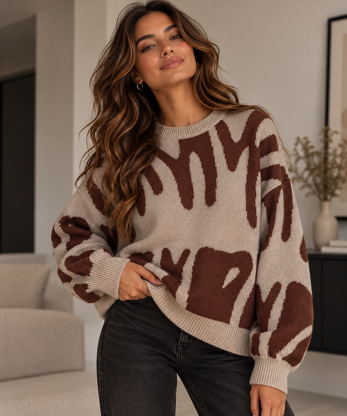 Elba - Round Neck Sweater