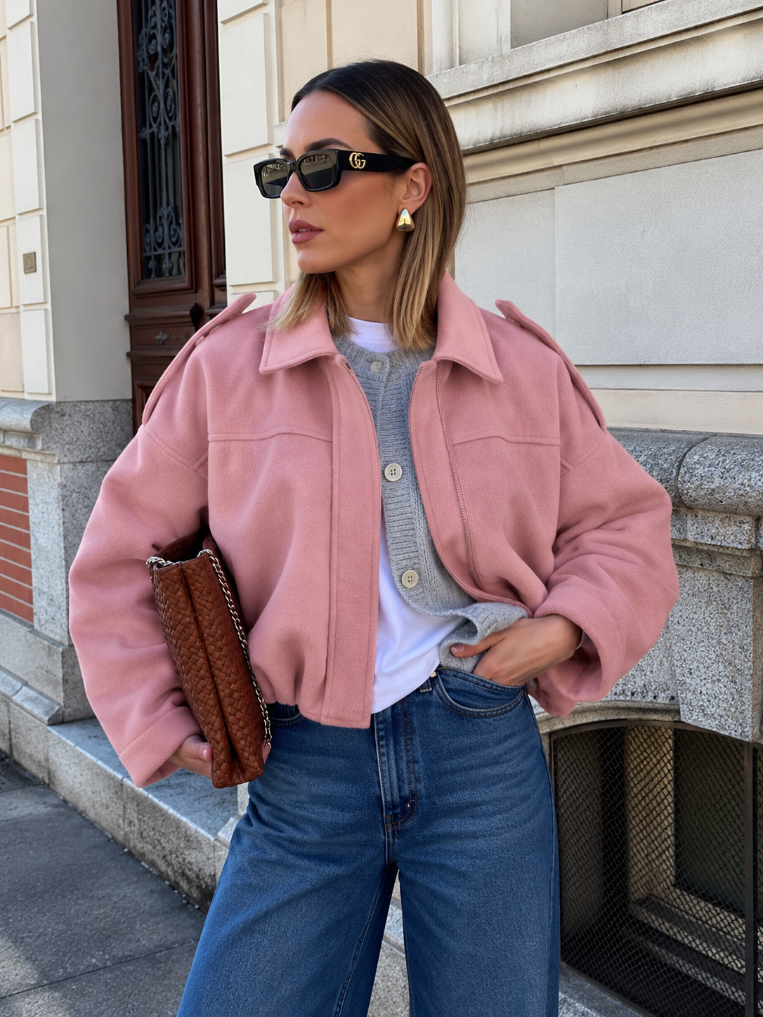 Elba - Classic Elegant Bomber Jacket